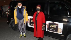Safiye Soyman ve Faik Öztürk çifti 'Sahur Devriyesi'ne Katıldı