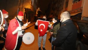 'Sahur Devriyesi'nde Şehitler Anıldı, Dualar Okundu
