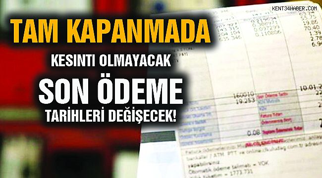 Tam Kapanmada Kesilmeyecek!