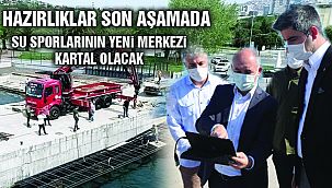 Dragos Su Sporları İskelesi Açılışı İçin Son Hazırlıklar
