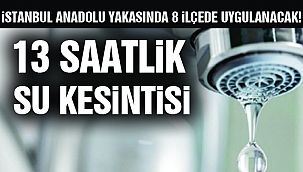 İstanbul'da Su Kesintisi!