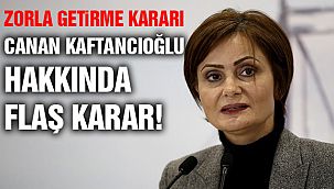 Kaftancıoğlu Hakkında Flaş Karar!