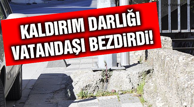 Kaldırım Değil Sırat Köprüsü!