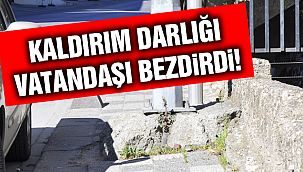 Kaldırım Değil Sırat Köprüsü!