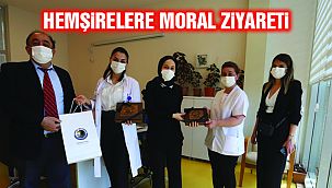 Kartal Belediyesi’nden Hemşirelere Moral Ziyareti
