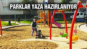 Kartal'da Yeşil Alanlar ve Parklar Yaza Hazırlanıyor