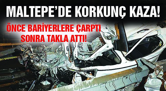 Maltepe'de Feci Kaza!