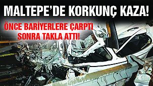 Maltepe'de Feci Kaza!
