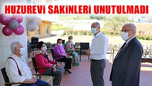 Yaşlı Bakım ve Huzurevi Sakinleri Bayramda Unutulmadı