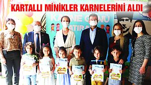 Kartallı Minikler Karnelerini Aldı