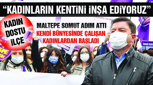 Maltepe'den "Kadına Şiddete" Net Tavır!