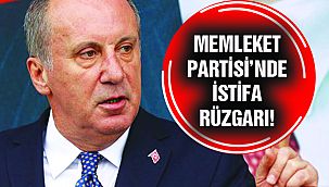 Memleket Partisi'nde İstifa!