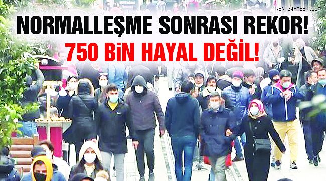 Normalleşme Sonrasında Rekor! Müthiş Artış!