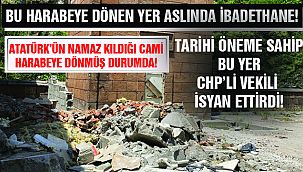 Tarihi Cami Harabeye Döndü!
