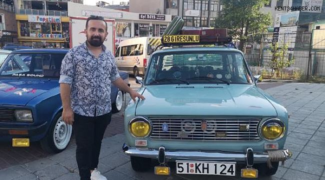 Açık Hava Klasik Otomobil Sergisinde Nostalji Rüzgarı