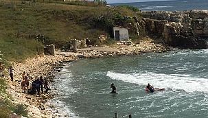 Denizde kayboldu, 25 saat sonra cesedi bulundu