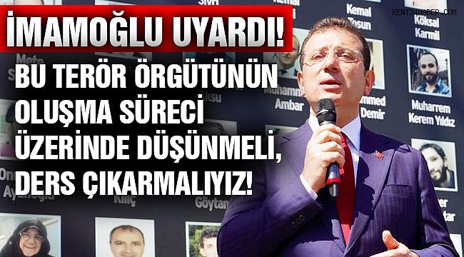 İmamoğlu 15 Temmuz Anmasında Uyardı!