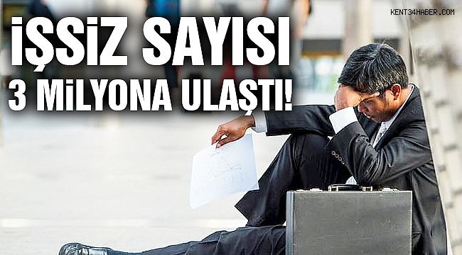 İŞKUR: "Kayıtlı İşsiz Sayısı Nerdeyse 3 Milyon"