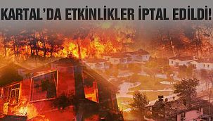 Kartal'da Etkinlikler İptal