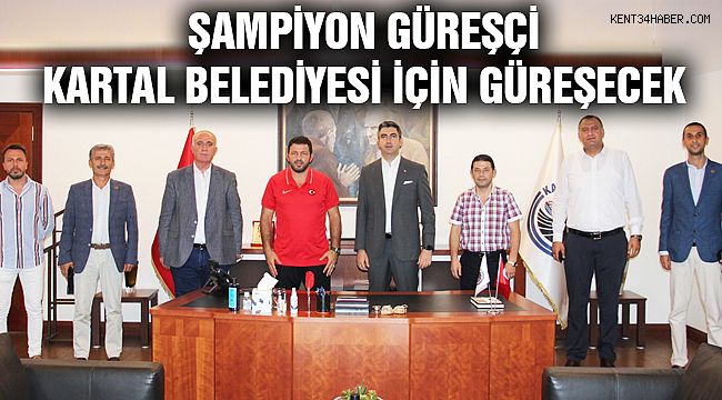 Şampiyon Güreşçi Kartal Belediyesi İçin Güreşecek