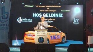 Taksiciler 15 Temmuz Şehitleri Anısına Kontak Çevirdi