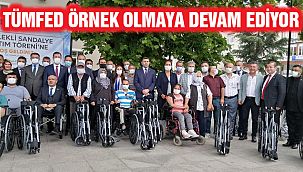 TÜMFED Örnek Olmaya Devam Ediyor