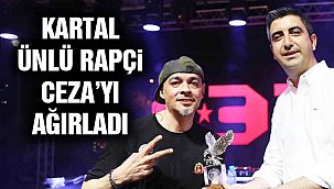 Ceza Kartallı Gençleri Coşturdu