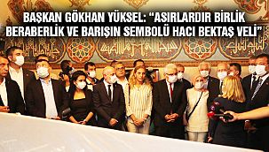 İBB Başkanı Ekrem İmamoğlu’na Hacı Bektaş Veli Hizmet Ödülü