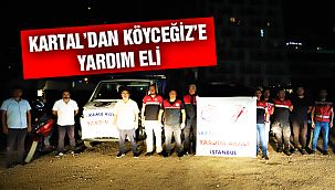 Kartal Belediyesi’nden Yangınzede Vatandaşlara Yardım Eli