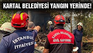 Kartal Belediyesi Ekipleri Manavgat'ta Çalışmalarına Başladı