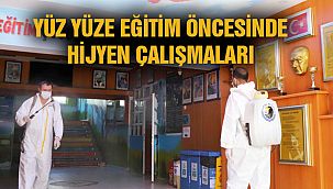 Kartal’da Yüz Yüze Eğitim Öncesi Temizlik Çalışmaları Başladı