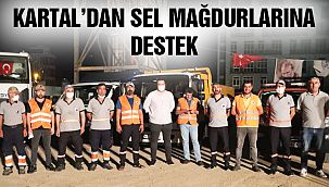 Kartal'dan Sel Mağdurlarına Destek