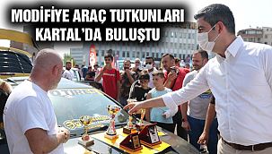 Modifiye Araç Tutkunları Kartal’da Buluştu