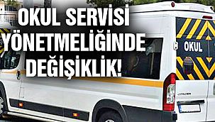 Okul Servis Araçları Yönetmeliğinde Değişiklik Yapıldı