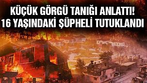 Orman Yangınları ile İlgili 1 Kişi Tutuklandı!
