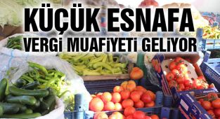 900 Bin Esnafa Vergi Muafiyeti Yolda!