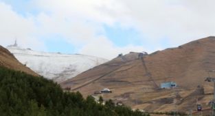 Erzurum'a İlk Kar Düştü!