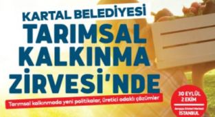 Kartal Belediyesi Tarımsal Kalkınma Zirvesi’nde