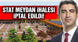 Stat Meydan İhalesi İptal Edildi