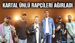Ünlü Rapçiler, Kartal’da Şarkılarını Barış İçin Söyledi