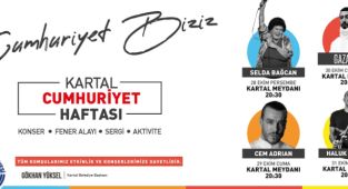 Kartal’da Cumhuriyet Bayramı Coşkusu 4 Gün 4 Gece Sürecek