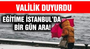 İstanbul'da Eğitime Lodos Arası!