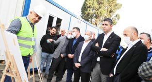 Başkan Yüksel’den Neyzen Tevfik Meydanı yenileme çalışmalarına ziyaret