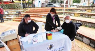 Kartal Belediyesi Ve Kızılay İşbirliği İle Vatandaşlara Sağlık Taraması