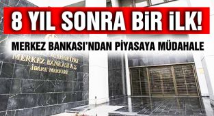 Merkez Bankası'ndan Piyasaya Müdahale!