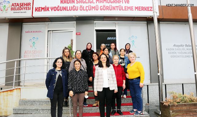 Ataşehir’de Kadınlara Sağlık Taraması Yapıldı