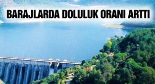 Barajlarda Doluluk Yüzde 55'i Geçti