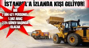 İstanbul’a İzlanda Kışı Geliyor