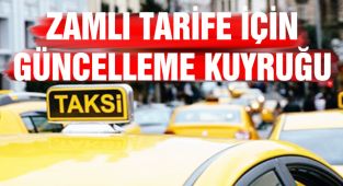 İstanbul'da Taksimetre Güncelleme Kuyruğu