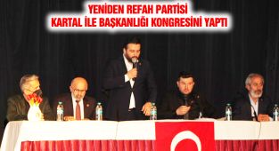 Yeniden Refah Partisi Kartal İlçe Kongresi Gerçekleşti